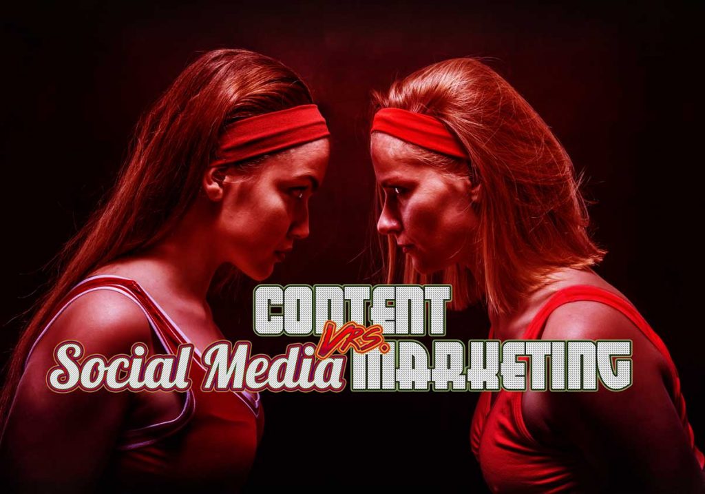 Social Media contra Content Marketing